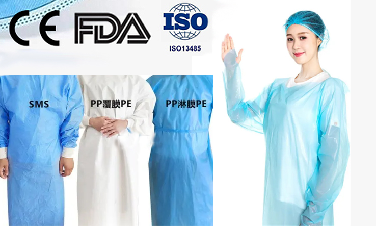 防护服、隔离衣、手术衣出口欧洲MDR CE认证和PPE CE认证区别